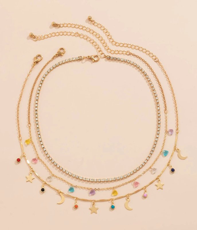 Cosmic Vibes Necklace Set - CHARM BY CASA - Necklace