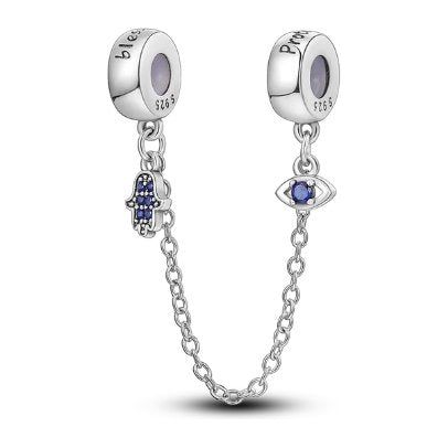 Double Duty, Lucky Beauty Safety Chain Charm - CHARM BY CASA - Safety Chain